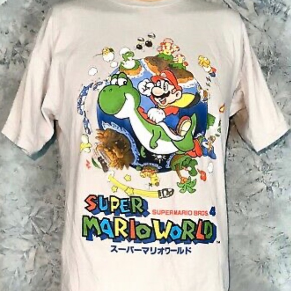 super mario world shirt